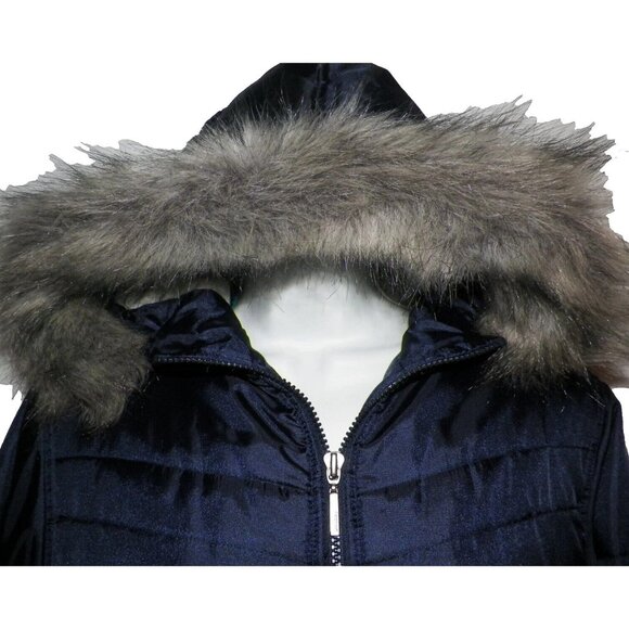 Men's L Reebok NFL New England Patriots Winter Jacket Hood - Picture 10 of 13